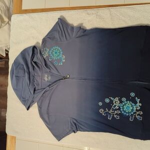 Women's shirtsleeve zip jacket